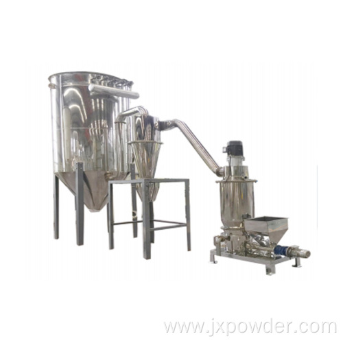Ultrafine air jet mill for pigment industry